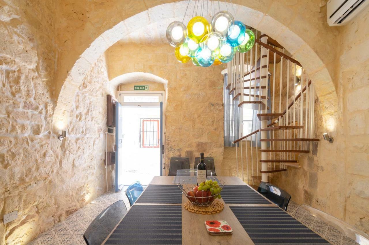 16 Lettings - Charming Character House Villa Birgu Luaran gambar