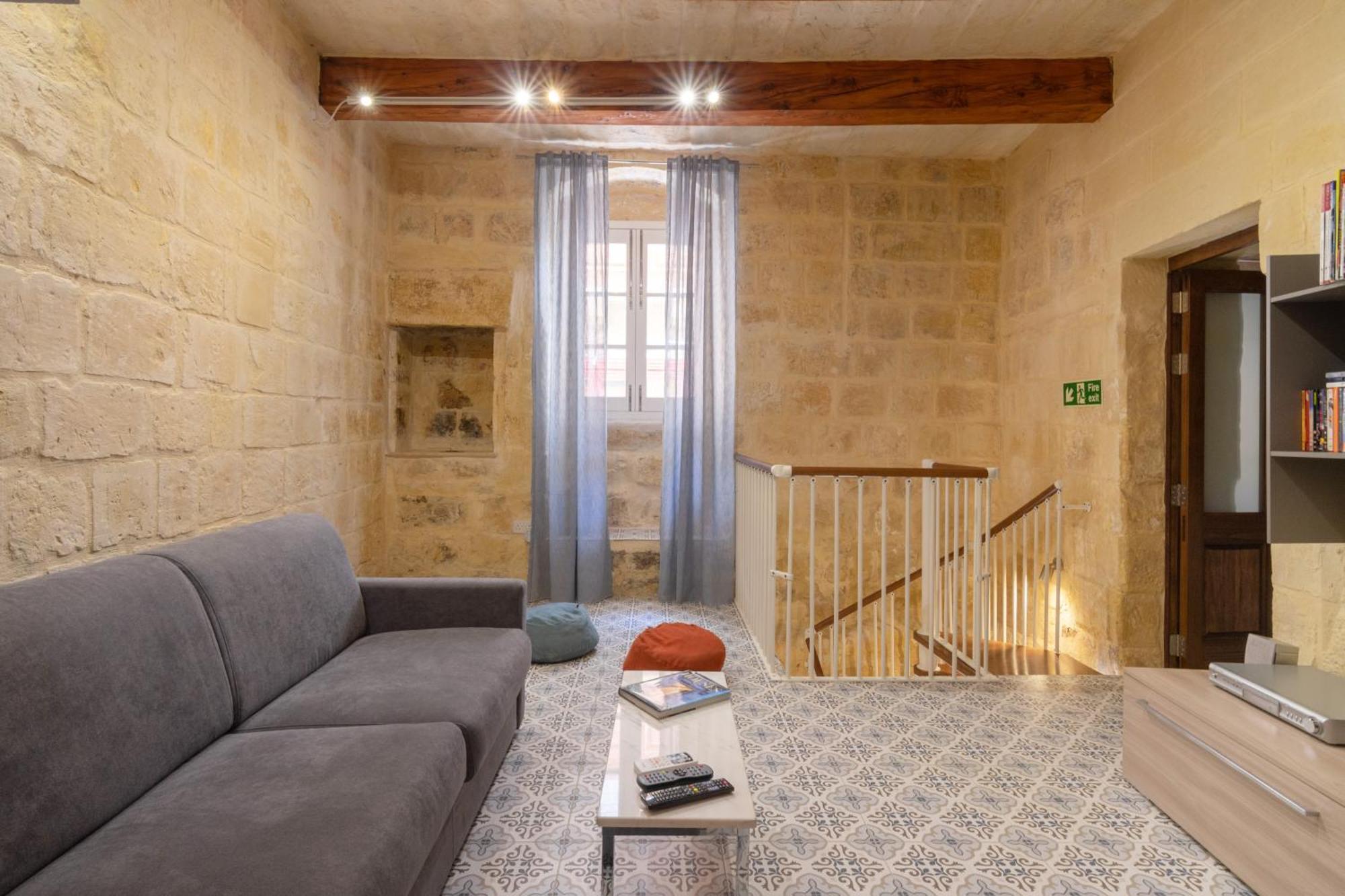 16 Lettings - Charming Character House Villa Birgu Luaran gambar